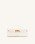 Bria Structured Top Handle Bag - White