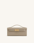 Bria Structured Top Handle Bag - Camel