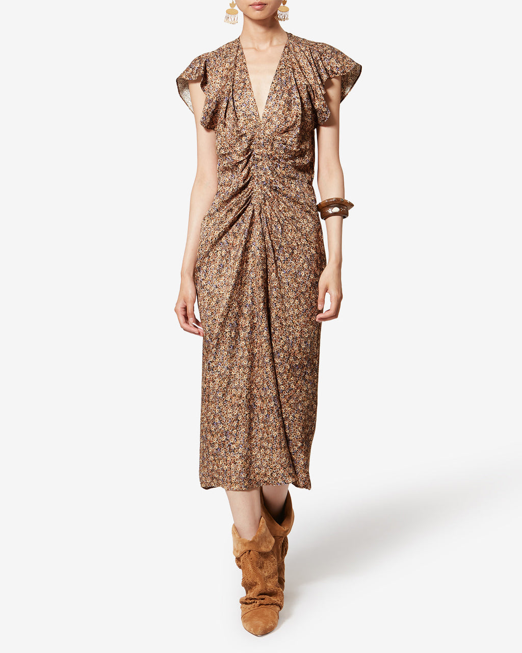 LYNDSAY SILK DRESS