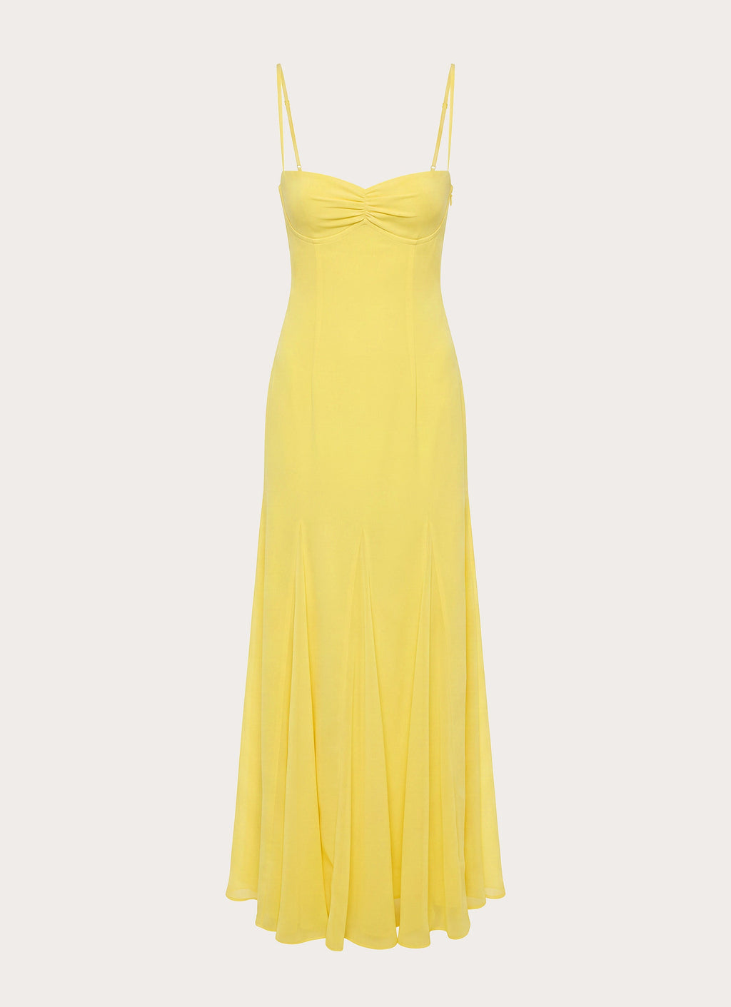 Carlin Maxi Dress - Bright Lemon