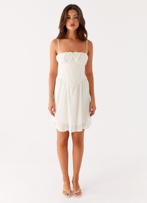 Harmony Mini Dress - Ivory