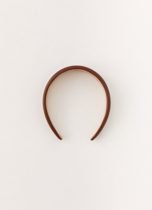 Kasella Headband - Chocolate
