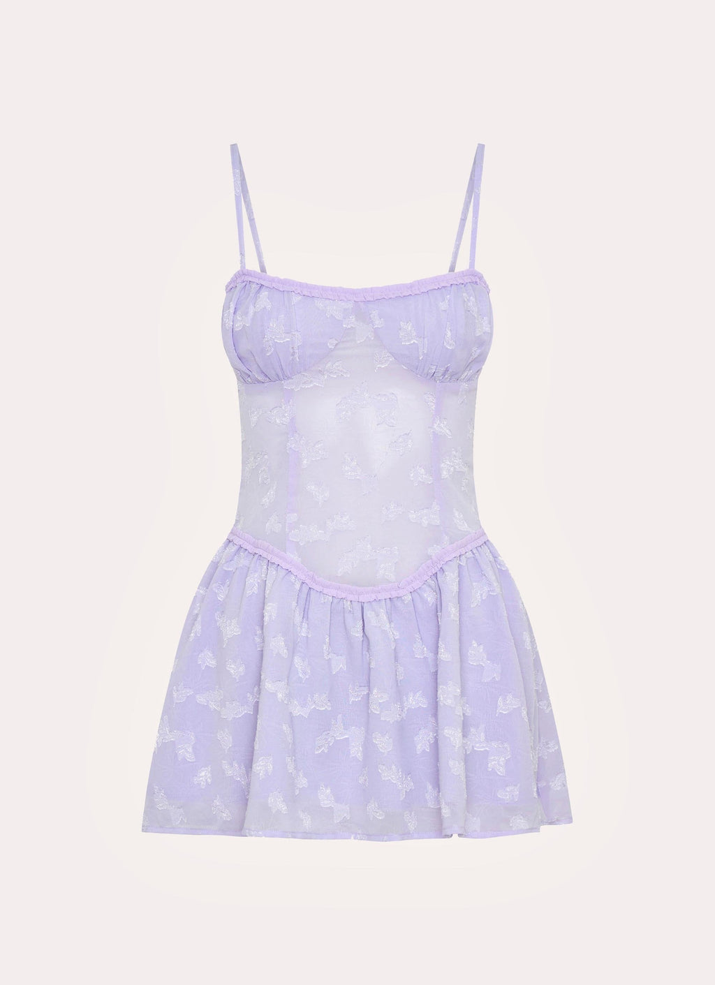 Morgana Mini Dress - Lilac