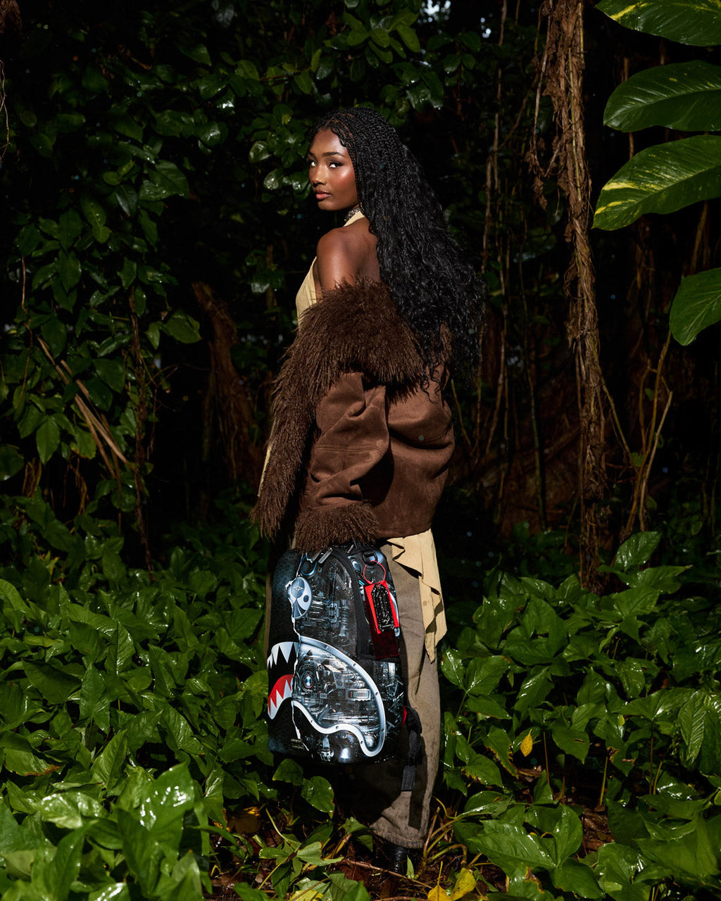 FOUNDATION LADY DEMERZEL ROBOTIC SHARK BACKPACK