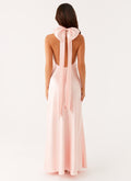Siani Backless Maxi Dress - Pink