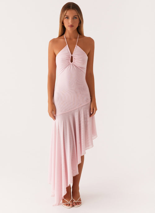 Whirlwind Maxi Dress - Pastel Pink