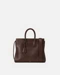 Luna Structured Tote - Brown