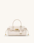 Yara Drawstring Satchel Bag - Ivory