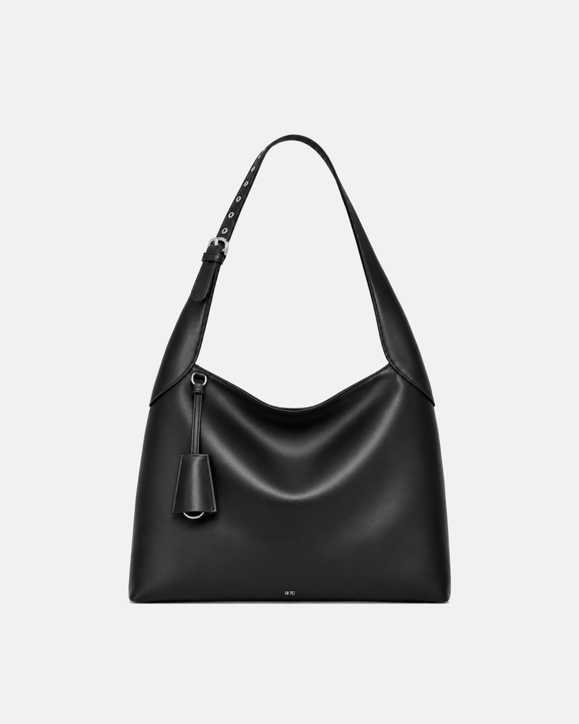 Sasha Hobo Shoulder Bag - Black